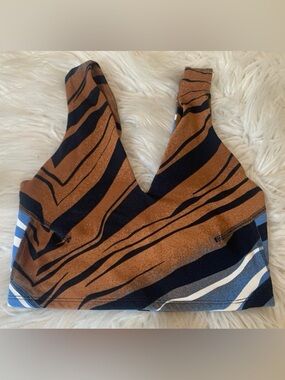 Free People Movement Never Better Sports Bra Crop Top Explore The Wild Size XS